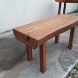 Duo of brutalist tables