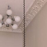 Danish variable height chandelier with 5 arms, 1970s