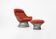 Armchair and footrest by Warren Platner for Knoll International, 1960s.