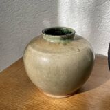 Small glazed ceramic vase