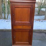 Louis Philippe style solid wood barn wardrobe from the 20th century.