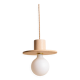 ALBA pendant light in beige concrete
