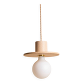 ALBA pendant light in beige concrete