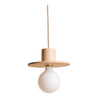 ALBA pendant light in beige concrete