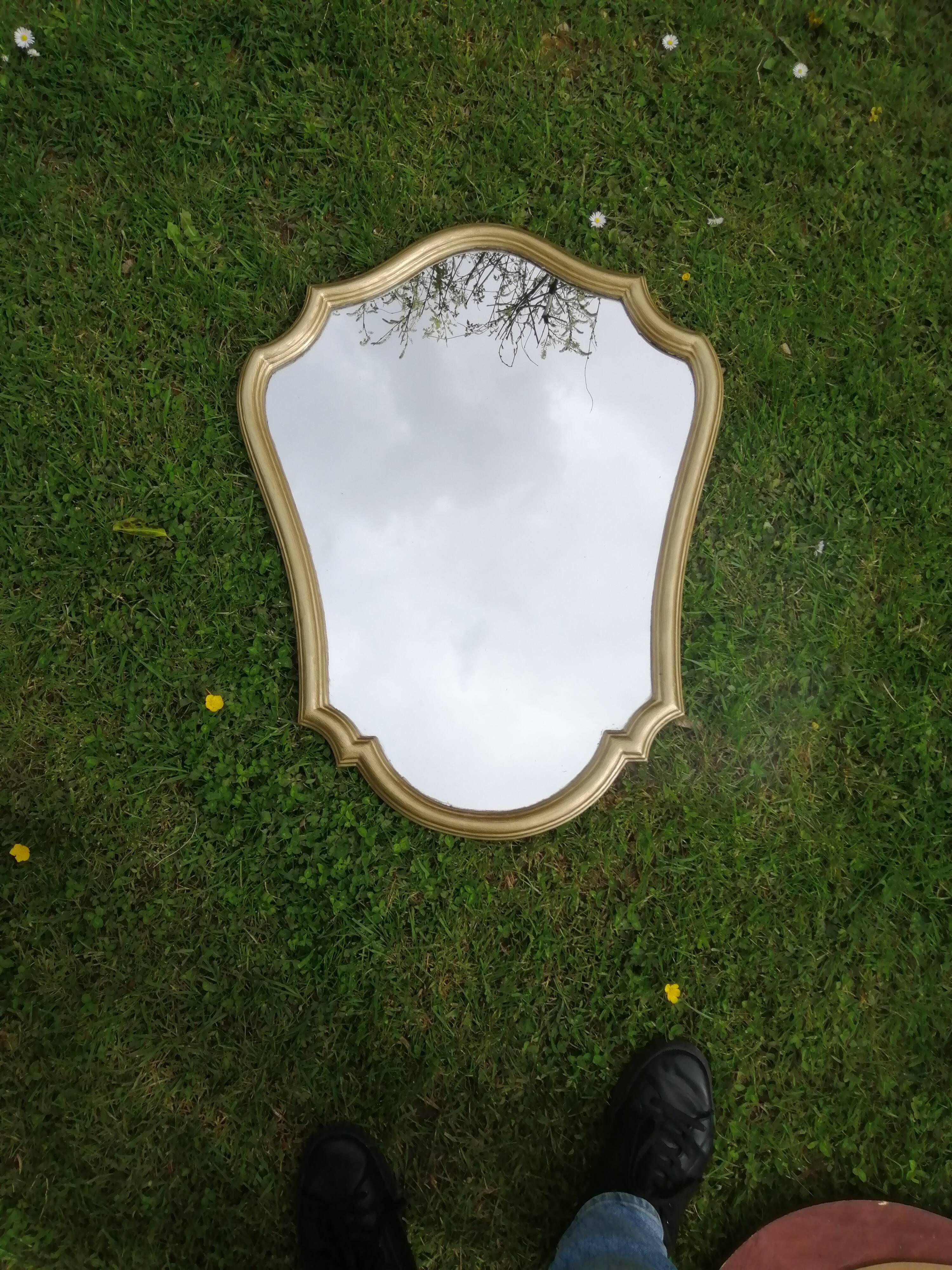 Vintage mirror - 80x60cm