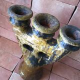Tamegroute pottery candle holder