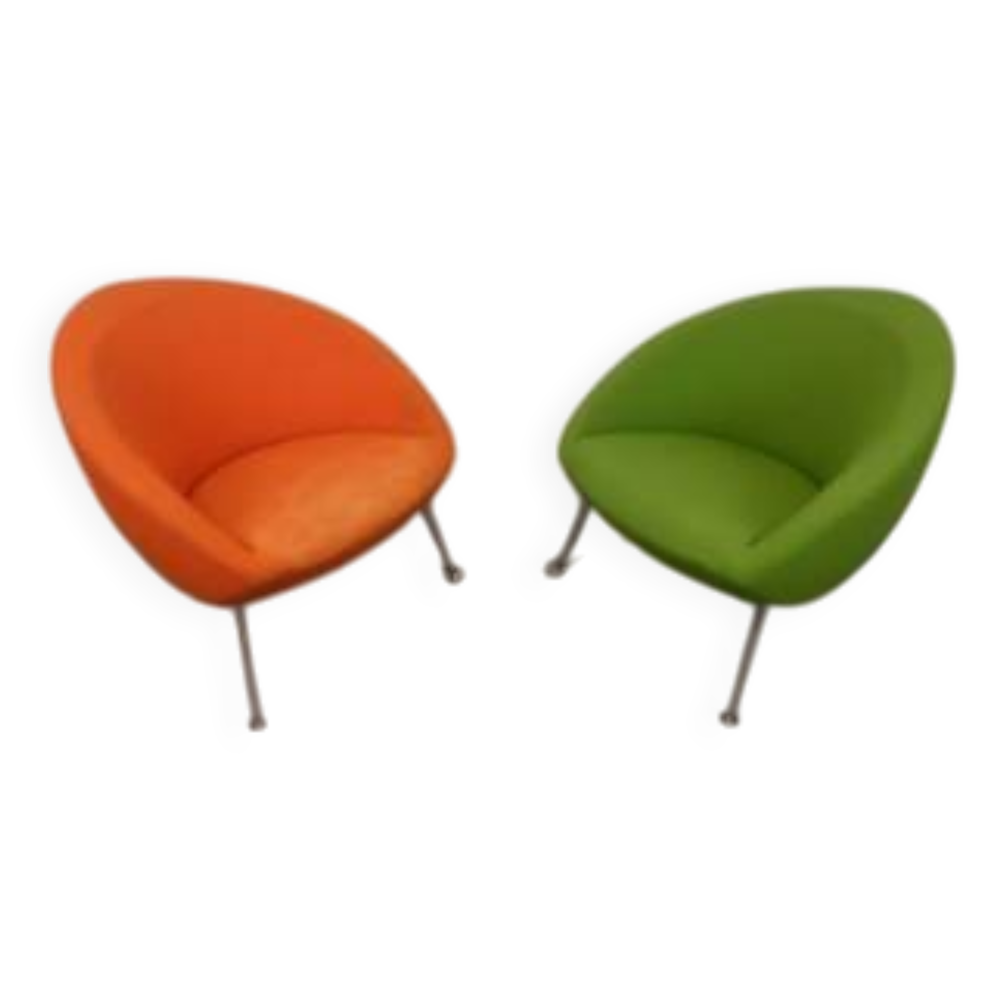Pair of Hanna armchairs, Artifort brand