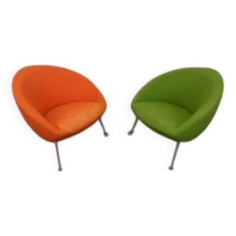 Paire de fauteuils Hanna, marque Artifort