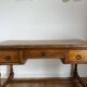 Solid wood desk