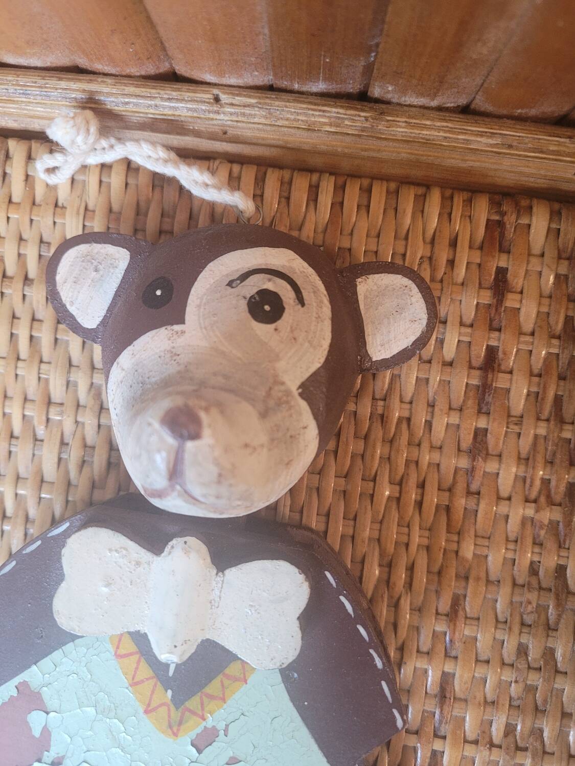 Set of 3 wooden puppets