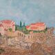 Oil on landscape canvas