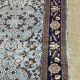 Handmade wool oriental carpet (wear defects)