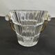 Vintage cut glass ice bucket – Berglas Austria – 1970s