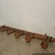 1960s faux bamboo coat hook