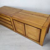 Vintage enfilade in elm by Maison Regain