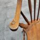Windsor chair with high spindled back, beech, 1950s.