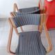 Set of 4 Scandinavian chairs Sweden Skandi Form 1981
