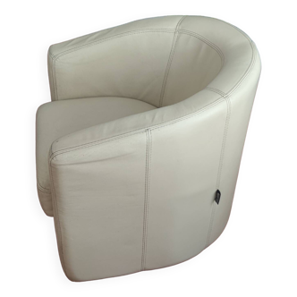 Genuine leather armchair (Italian)