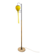 Vintage Italian Yellow Lamp from Stilnovo, 1950s