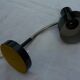Small desk lamp articulated in black metal, vintage 1960