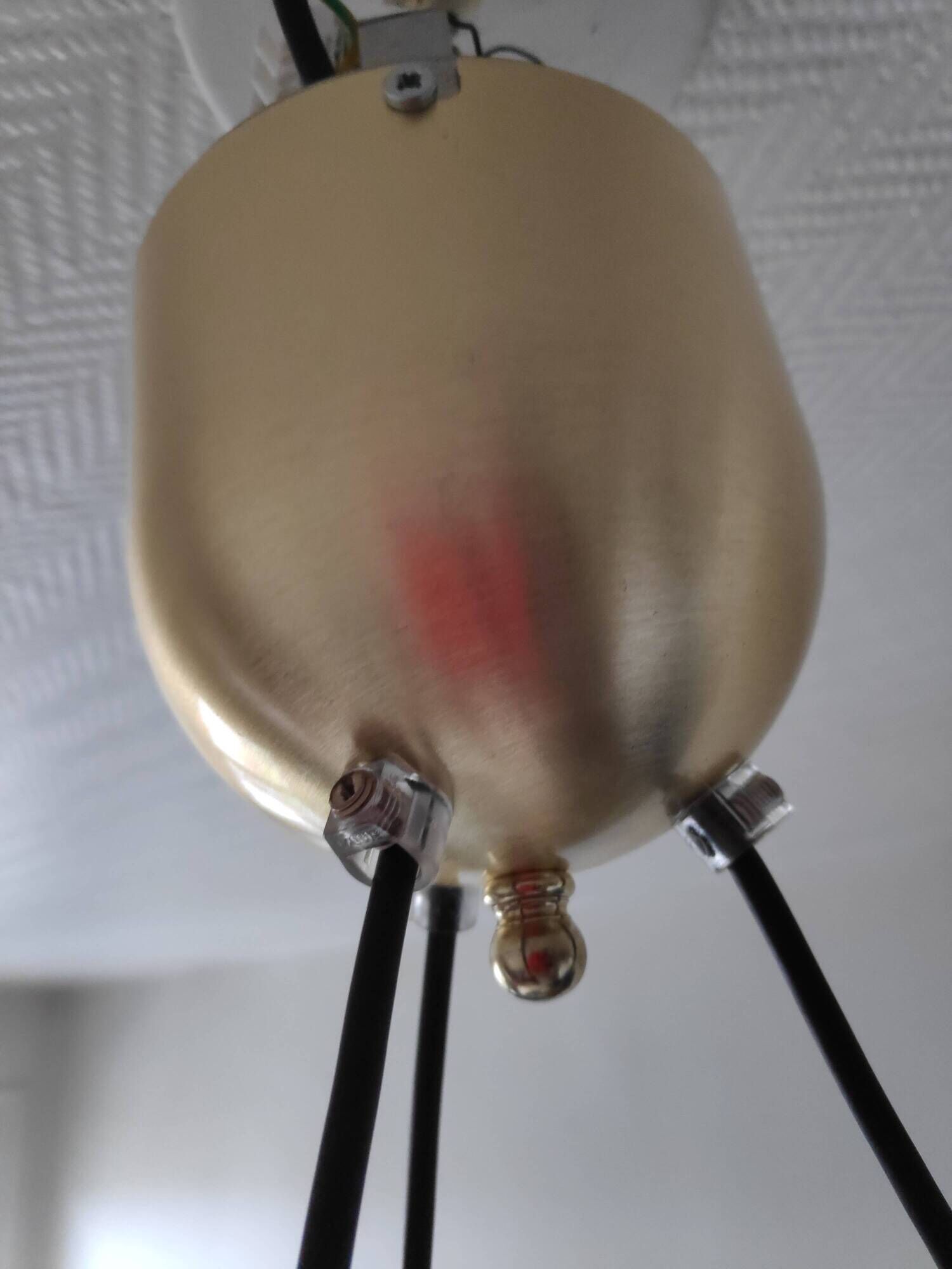 Chandelier 3 diabolos style of 1950