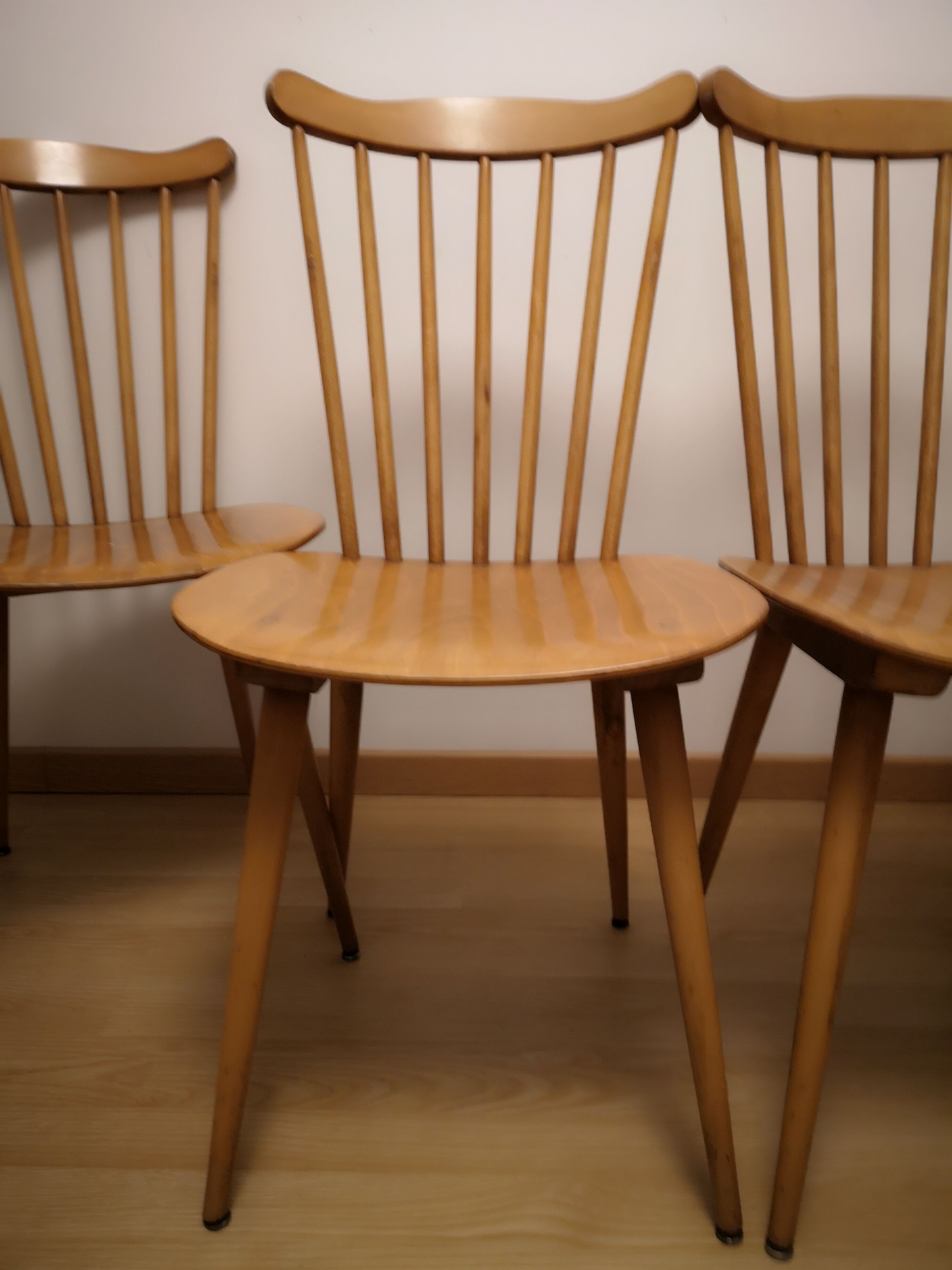 Lot of 4 Baumann bistro chairs