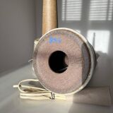 Pair table lamps, Le Klint for Palshus, Denmark, chamotte 1960s, set of 2