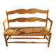 3-Person Bench with Old-fashioned Mulching