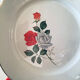 Round dish Luneville Menton collection