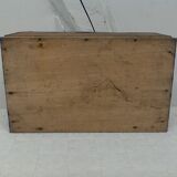 Wooden wax box, vintage.