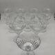 10 crystal champagne glasses, Baccarat, Picadilly model, France
