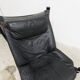 Fauteuil et ottoman viking p97 par Sigurd Ressell, Poltrona Fr
