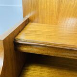 Pair of Scandinavian teak bedside tables, 1960s