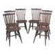 Serie de 6 chaises baumann "modèle tacoma'