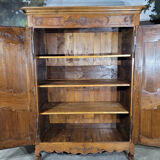 Small Louis XV wardrobe in solid oak