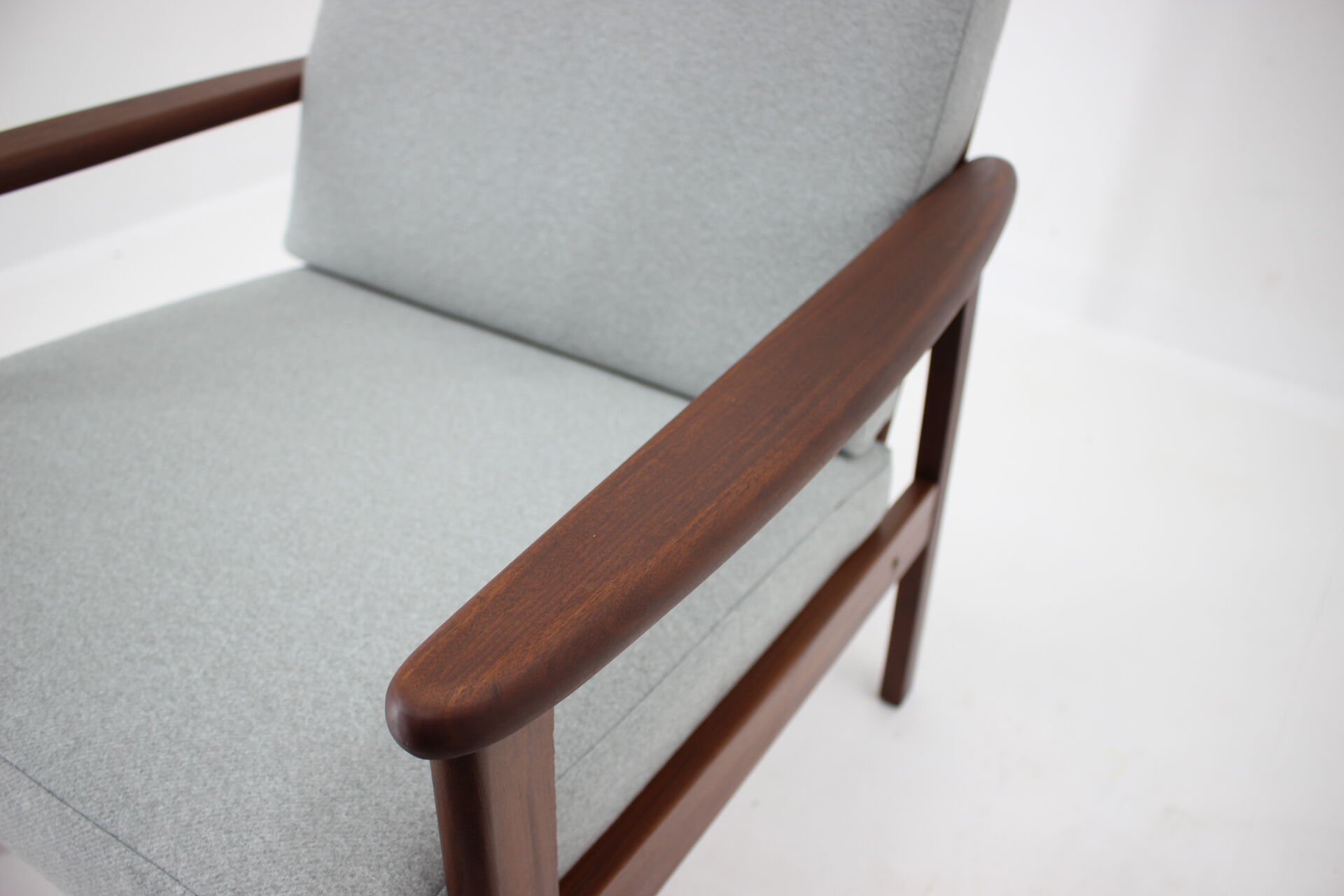 1960s Danish Beech Armchair