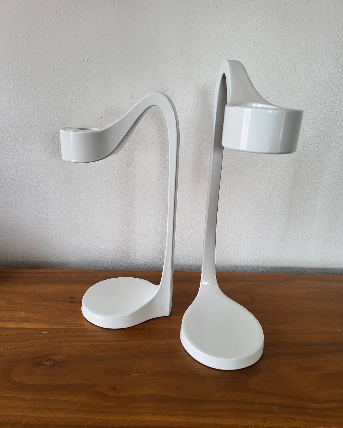Pair of IKEA design candlesticks 90 Monika Mulder