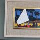 Mid-century swedish oil painting