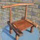 Petite chaise brutaliste