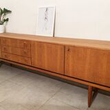 Scandinavian teak row from the 1960s