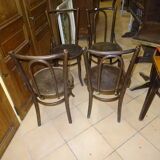 4 solid bistro chairs