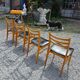 4 Scandinavian chairs from the 1960s