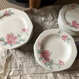 Service assiettes porcelaine
