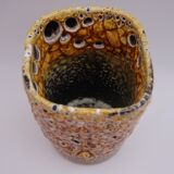 Vintage Honey Emaux Vase