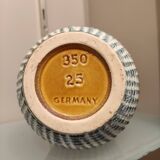 Vintage West Germany ceramic vase signed numbered