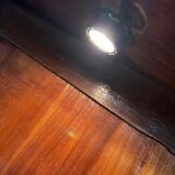 Vintage industrial wooden display cabinet / school cabinet