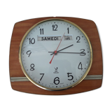 Vintage formica wall clock