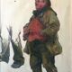 Paintings (x2 HSP) by Henri Gaston DARIEN (1864-1926) signed studies