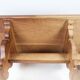Table basse en chêne des années 1970
