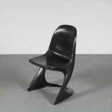 Black “Casalino” chair from the 2000s by Alexander Begge for Casala, Germany – Large Stock!